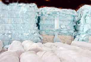 bales baled bale of Diapers